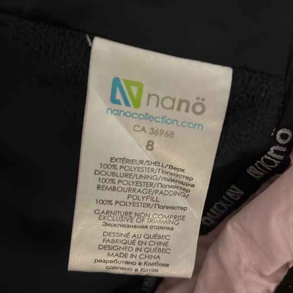 Girls Nano Winter Jacket - Size 8 - Picture 11 of 12